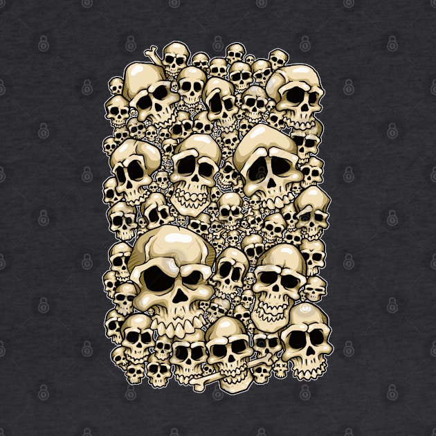 Pile of Skulls by Laughin' Bones